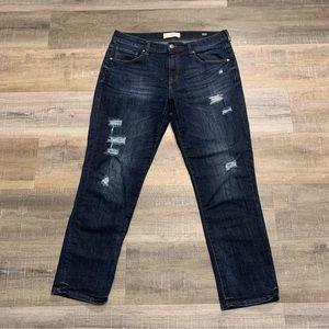 Stonefield Parsons Boyfriend Distressed Destroyed Jeans 31
